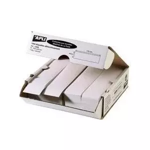Shipping labels agipa 115497 — 140 x 40 mm yellow, adhesive roll