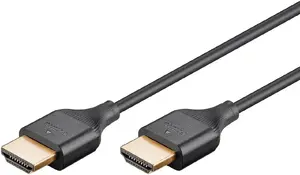 HDMI кабель Goobay 75294 2 м HDMI Type A штекер-штекер версия 2.0 Черный