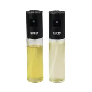 Spray bottle set KESPER DE7613901 — glass bottles with PVC sleeve, 500 ml each, 2 pcs