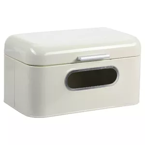 Storage box KESPER DE7618053 metal cream color 30x18x15 cm