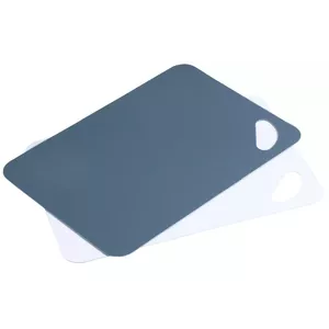 Griešanas dēļu komplekts 2 gab. KESPER DE7630553, 30×21×0,2 cm, PP plastmasa, zils un balts