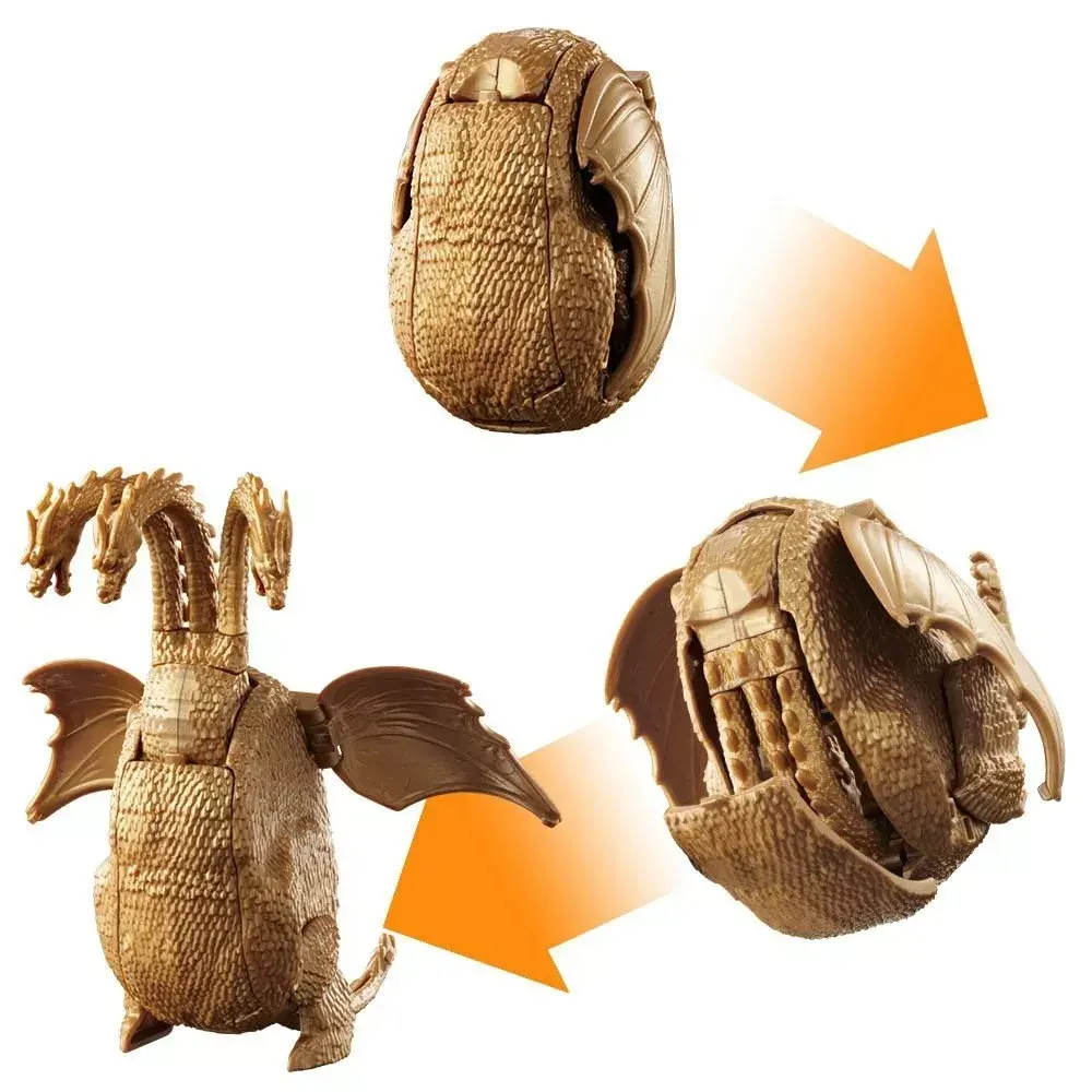 Bandai GODZILLA EGG MONSTER - KING GHIDORAH figure Photo 3