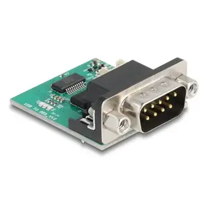 DeLOCK 90781 Serial Converter Repeater Isolator USB 2.0 RS-232 Black Green