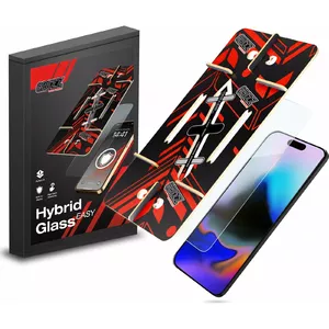 Гибридное защитное стекло GrizzGlass HybridGlass Easy для Apple iPhone 16 Pro