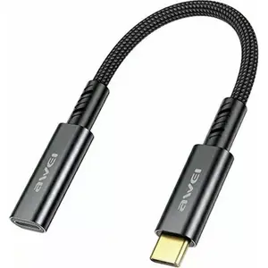 Awei Adapter CL-216T USB-C to USB-C, black