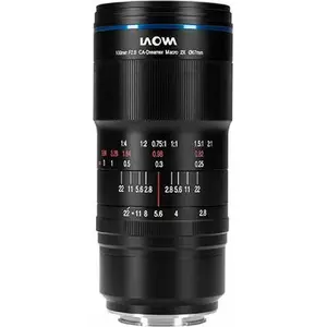 Objektīvs Venus Optics Laowa CA-Dreamer Nikon F 100 mm f/2.8 — manuālās fokusa, vidējs tālumāles, saderīgs ar pilnkadra
