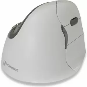Мышь BakkerElkhuizen Evoluent VerticalMouse 4 — эргономичный вертикальный дизайн, для правой руки, проводная/беспроводная