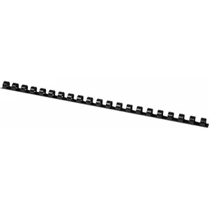 Binding Spines Office Products A4 10 mm (for 65 sheets) 100 pcs, black