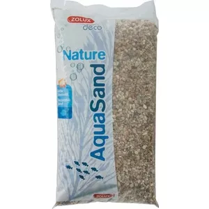 Kvarca smiltis Aquasand Nature rupjas frakcijas 1 kg — ZOLUX