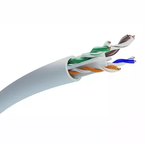 Network cable CAT6 UTP Extralink EX.22509 U/UTP 25M Black
