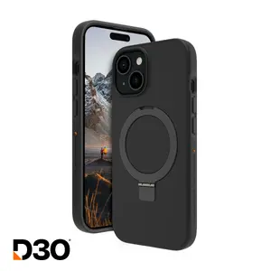 Protective cover dbramante1928 Iceland Ultra D3O MS Kick for iPhone 17e/16e/15/14/13, 6.1" (15.5 cm), Black