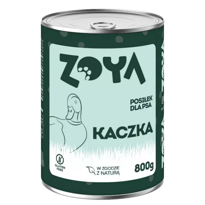 Mitrā suņu barība ZOYA Duck 800