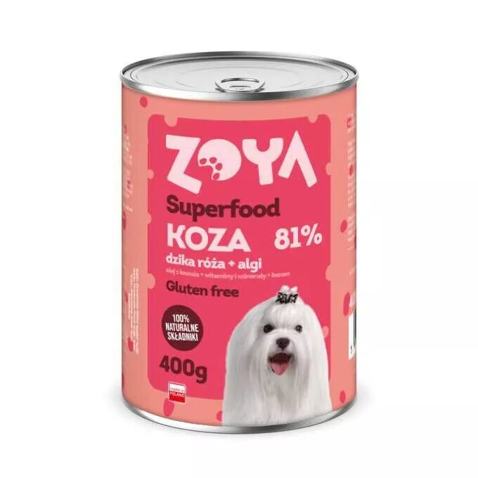 Mitrs suņu barība ZOYA Superfood Goat