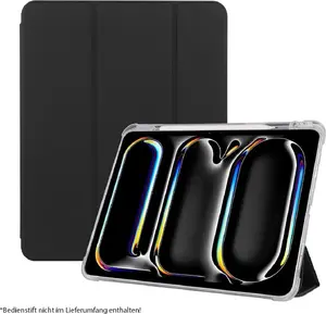 PEDEA Folio Trifold Case for Apple iPad Pro 13 (M4) — Black, model 50160590