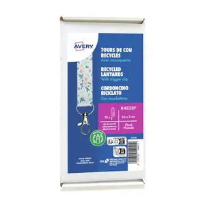 Держатель для бейджа Avery R4828F Ткань Многоцветный 44см 20мм