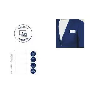 AVERY Printable Name Tags DPC6422A-10 64×22 mm, 240 pieces