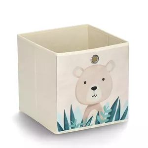 Storage basket Zeller Present 14479 Freestanding Beige Multicolour 280mm