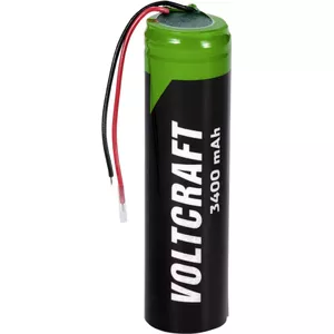 Uzlādējams litija elements 18650 Voltcraft VC-18650PCM 3.6V 3400mAh