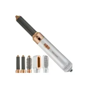 Hot air styler Profi-Care 331321 white-rosé — 4-in-1 multi-styler, 5 attachments, 1000W, 3 heat settings