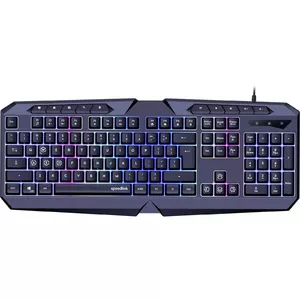 Mechanical keyboard Speedlink Ludicium RGB Rainbow US layout SL-670004-BK-US