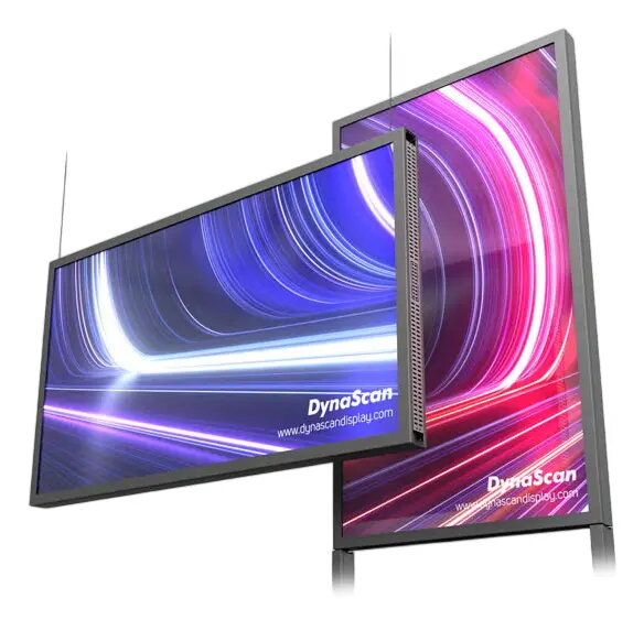 DynaScan DW551DR4-1 Divpusējs totēma displejs 54