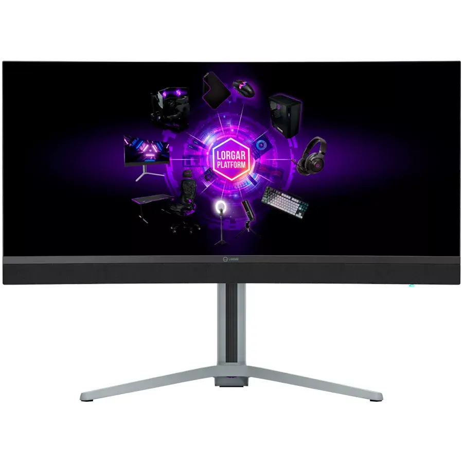 LORGAR 34MP1 34" UWQHD MiniLED изогнутый монитор Photo 2