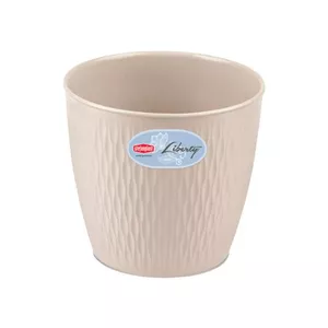 Stefanplast flower pot Liberty Ø20×19 cm, white