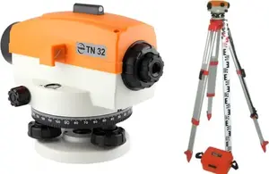 Optical level Bosch GOL 20D with BT160 tripod and GR500 staff — Bosch GOL 20D set