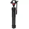 Штатив Manfrotto 055 Video Alu Black с головой 502AH Photo 2