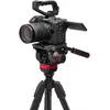 Штатив Manfrotto 055 Video Alu Black с головой 502AH Photo 3