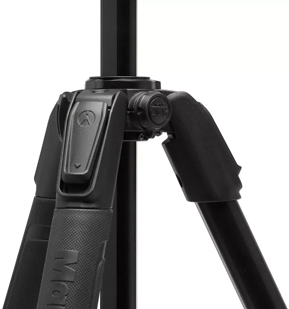 Штатив Manfrotto 055 Video Alu Black с головой 502AH Photo 5