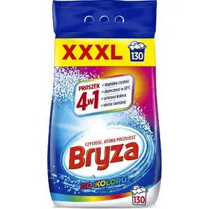 Krāsu mazgāšanas pulveris Bryza 010417 8.45 kg — 130 mazgāšanas reižu, koncentrēts līdzeklis