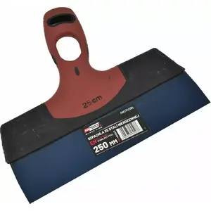 Шпатель AWTools AW27413BL 250 мм нержавеющая сталь с TPR ручкой