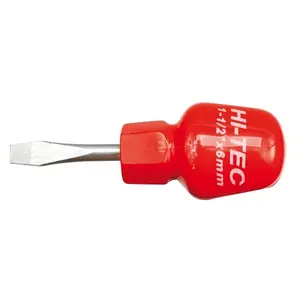 Flat-head screwdriver Vorel 61090 6x38 mm — manual hand tool