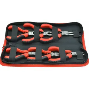 Pliers set AWTools AWTOOLS SZCZYPCE MINI 125 mm, 6-piece set