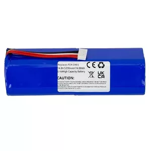 Rechargeable Li-ion battery 14.8V 5200mAh for ECOVACS T8 Power DX65 by extra digital