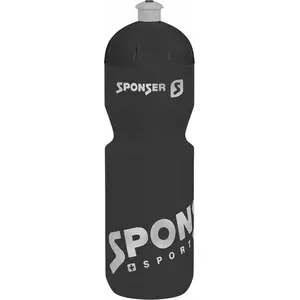 Sponser NET sporta ūdens pudele 750 ml melna un sudraba krāsā