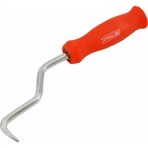 Wire Twisting Key with Wooden Handle AWTools AW71001 — tool for tying rebar wire