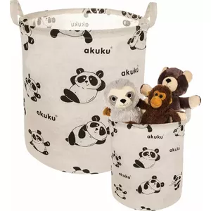 Foldable Toy Storage Basket akuku A0656 — portable toy organiser, lightweight collapsible design