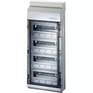 Распределительный щит Hensel KV 4548 для модульного оборудования, 4 x 12 модулей, накладной, IP54