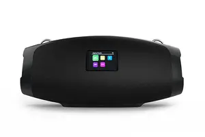 Portable radio XORO XOR400908 — DAB/DAB+/FM, 174.926–239.2 MHz, 20 W RMS, 5000 mAh battery, IP44, black