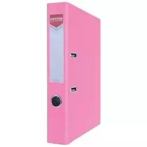 Lever arch file Office Products Officer A4 55 mm pink (PBSX0814)
