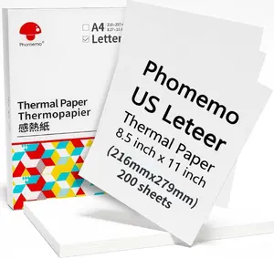 Termopapīrs Phomemo M832 216 mm, 200 loksnes