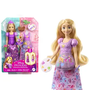 Mini lelle Mattel Disney Princess Rapunzel 2-in-1 90mm