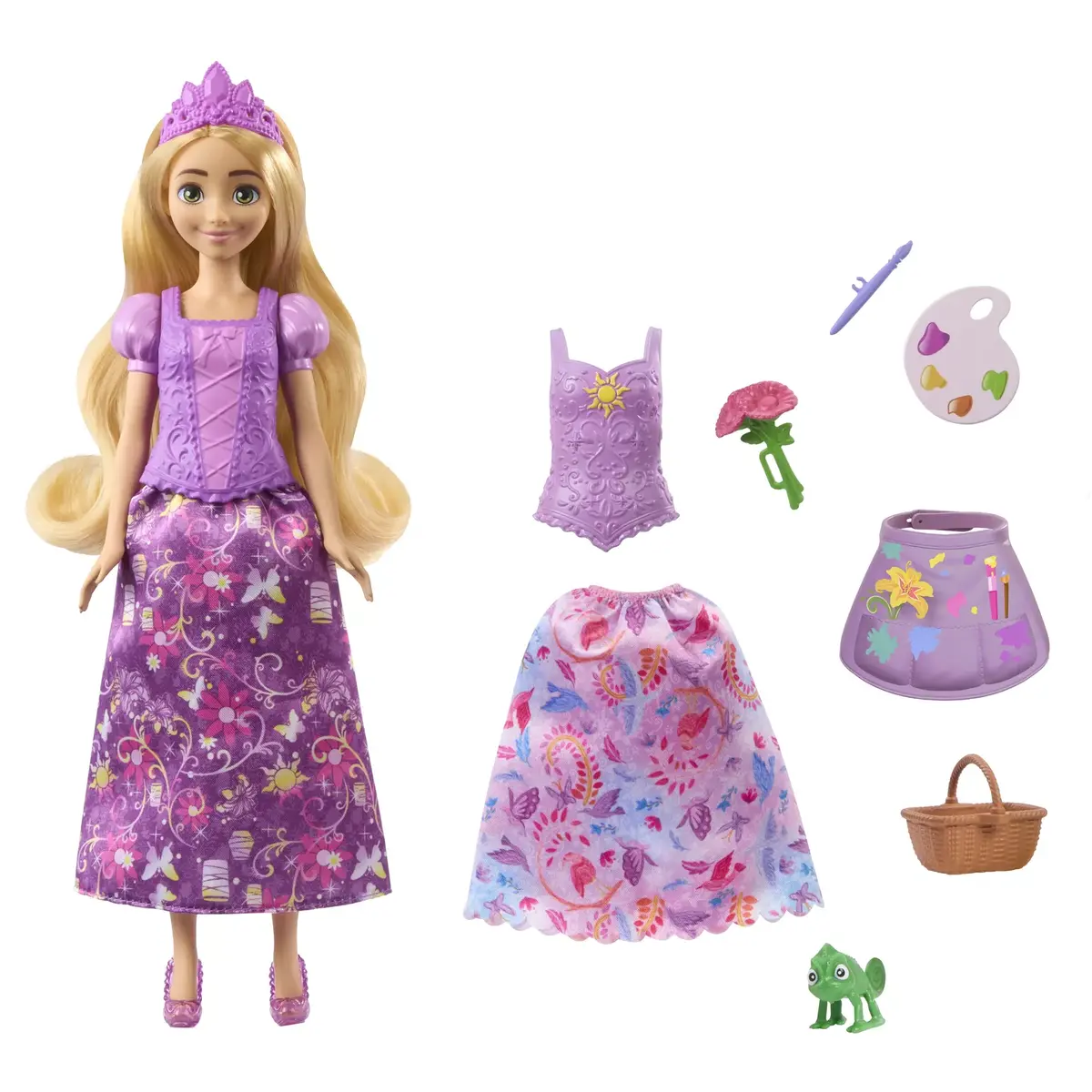 Mini lelle Mattel Disney Princess Rapunzel 2-in-1 Photo 2