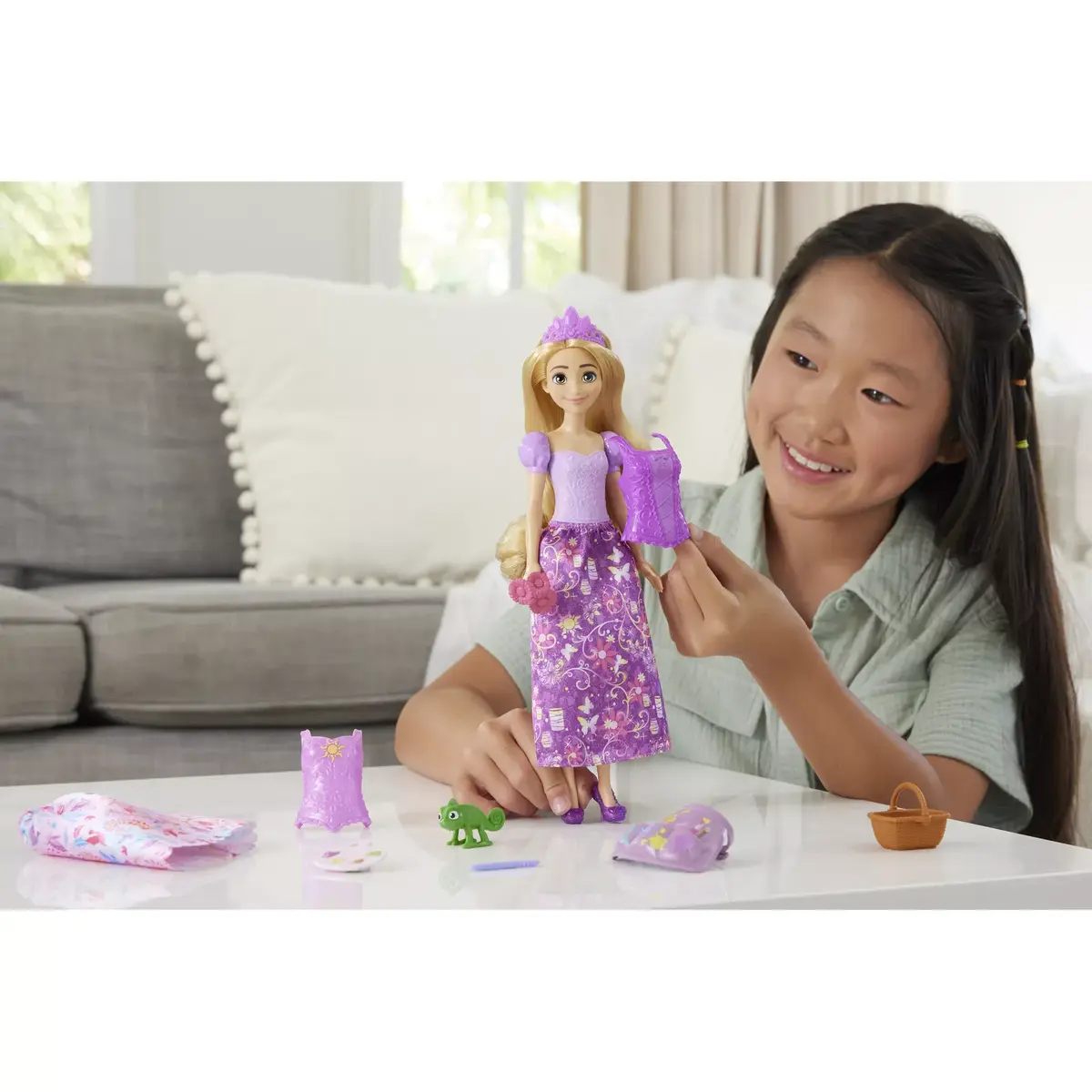 Mini lelle Mattel Disney Princess Rapunzel 2-in-1 Photo 10