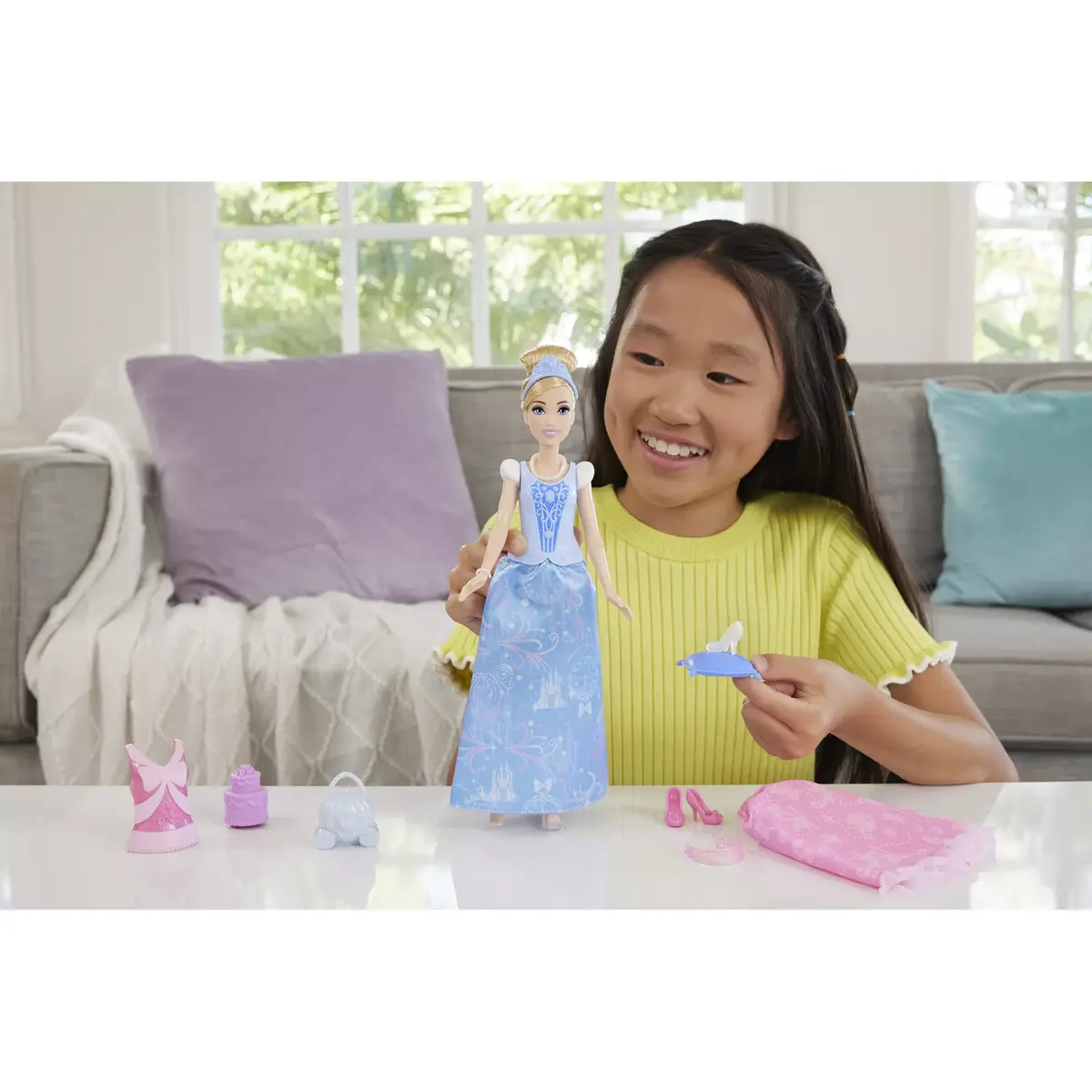 Modes lelle Mattel Disney Princess Cindarella 2-in-1 Stāsti Photo 3