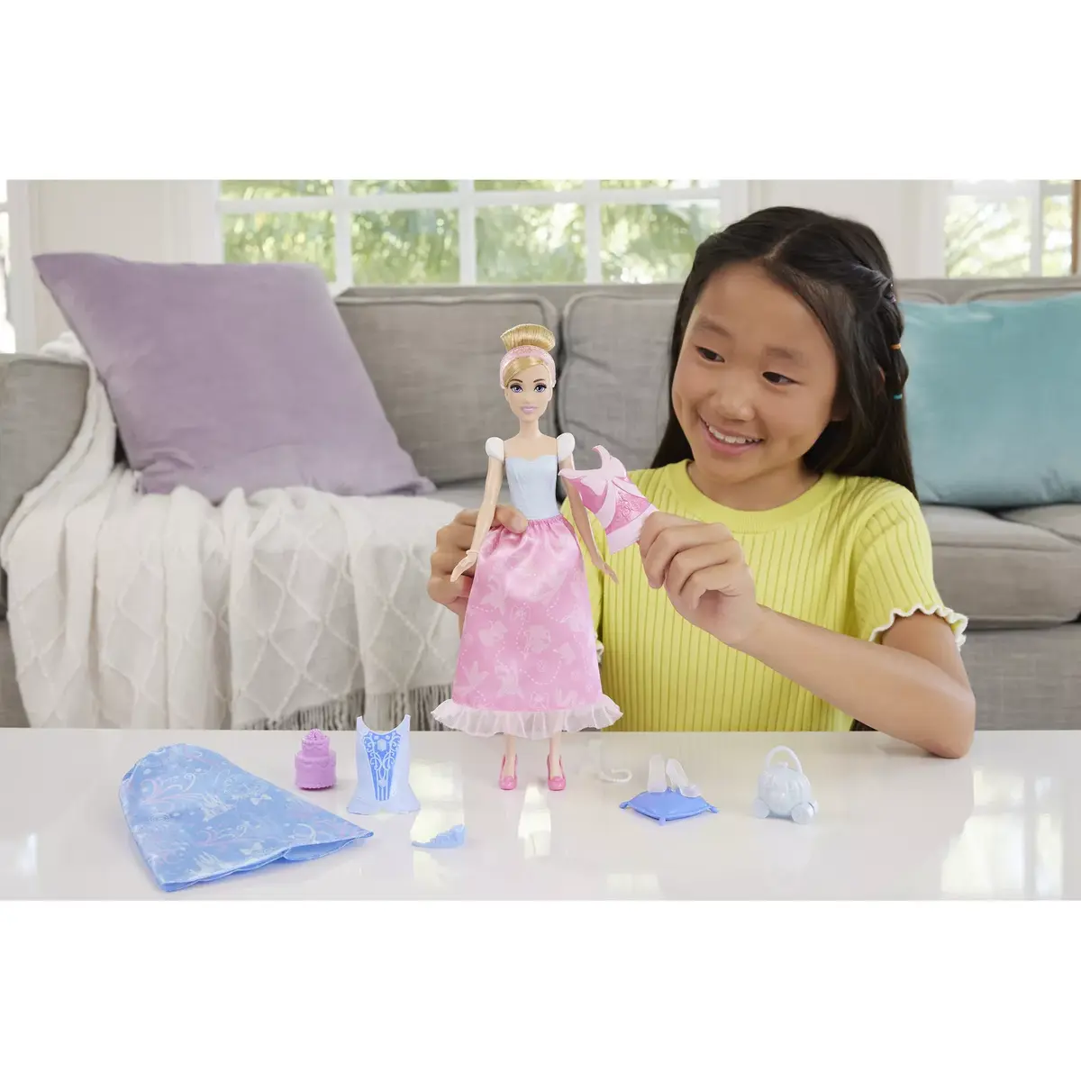 Modes lelle Mattel Disney Princess Cindarella 2-in-1 Stāsti Photo 4