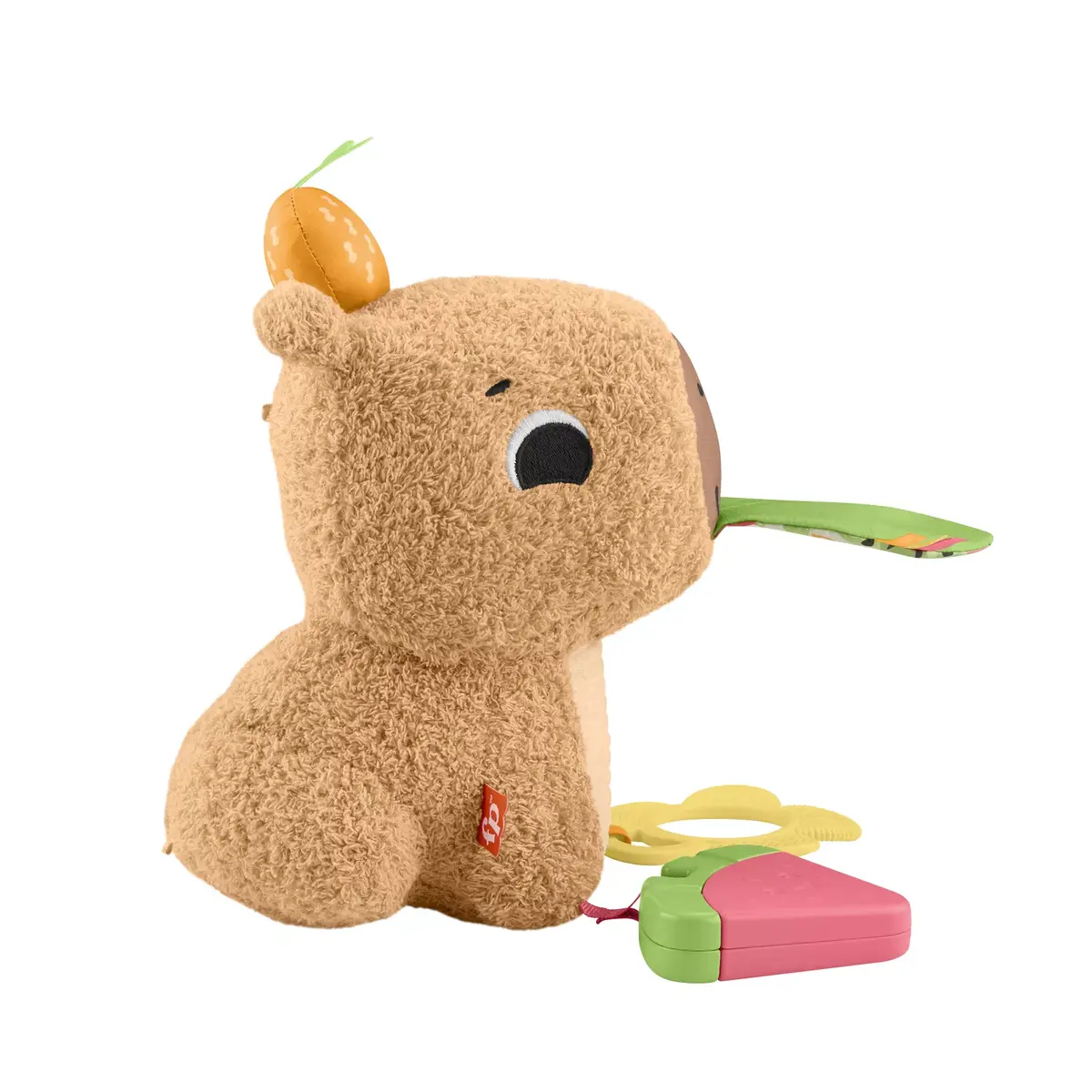 Toy capybara Fisher-Price Snuggly Snacky Capy Photo 3