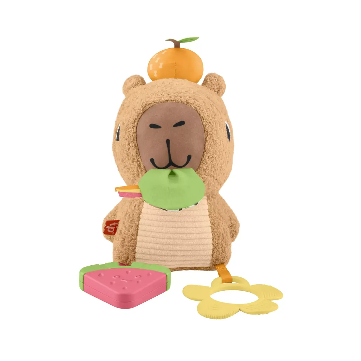 Toy capybara Fisher-Price Snuggly Snacky Capy Photo 6